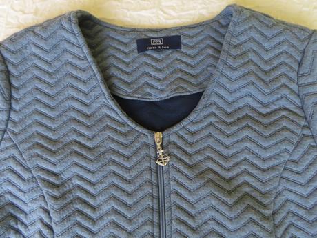 Fb fiora blue - sako s 3/4 rukávom, veľ. l, l