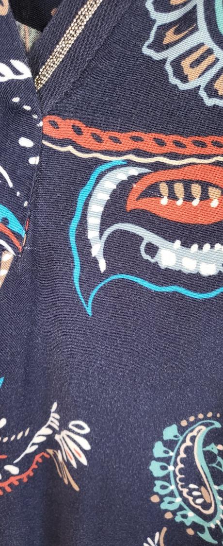 Pestrofarebná tunika/šaty, c&a,44