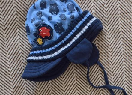 Podšitá prechodná čiapka, h&m,62