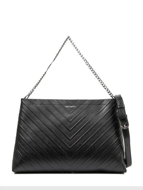 Elegantná kožená kabelka karen millen, 