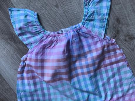 Blúzka kocka 7-8 rokov, h&m,128