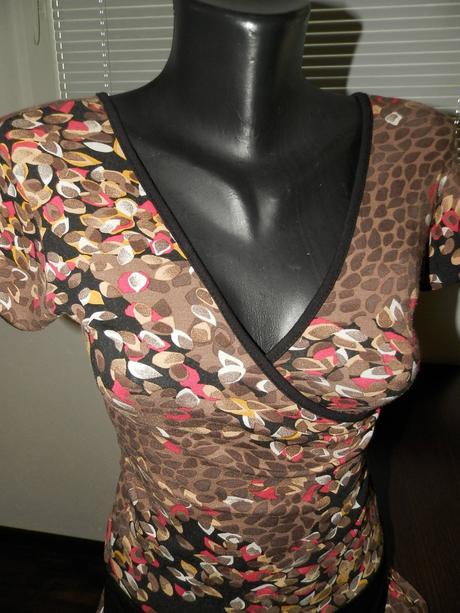 Elastické predĺžené tričko s prackou s, s