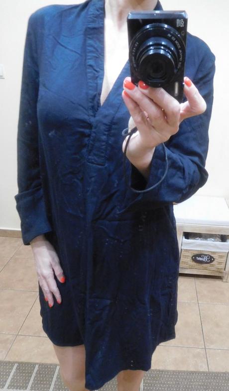 Košeľové šaty, h&m,s