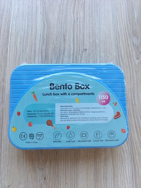 Box na desiatu - modrý, 