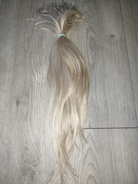 Ruské vlasy  blond 120pramenov, 