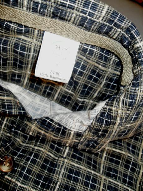 Krásna zamatová košielka 74/80, 74