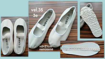 Dievčenské cvičky veĺ.35 nenosené, 35