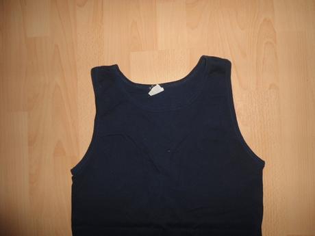 Tmavomodre dlhsie tielko, m