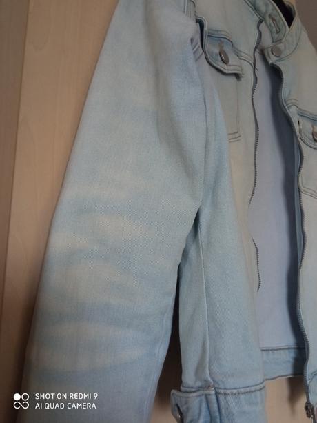 Riflová bunda s poštovným, 36