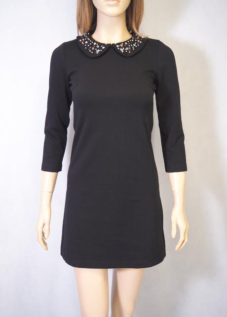 Kvalitné čierne šaty reserved, reserved,xs