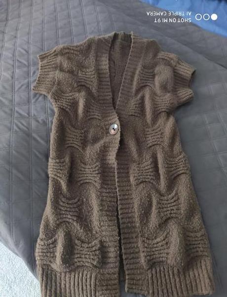 Predĺžená svetríková vesta, m