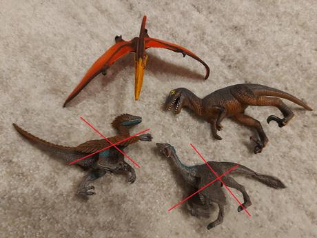 Dinosaury - cena za kus, 