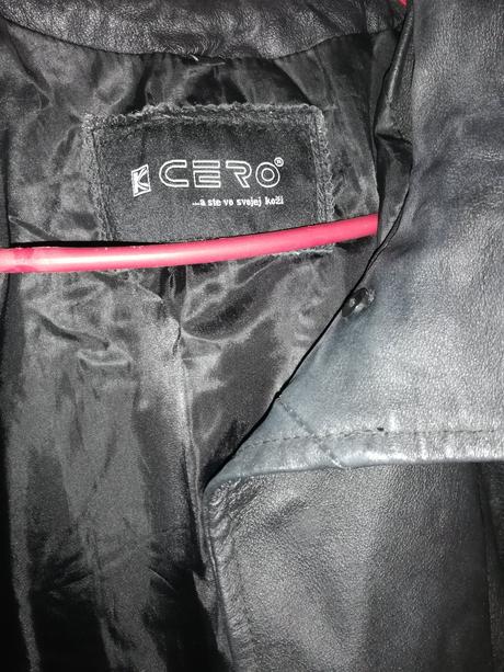 Dámsky kožený kabát, 50