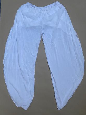 Biele 3/4 háremky s, s