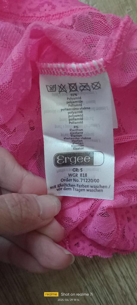 Čipkované body, ergee,s