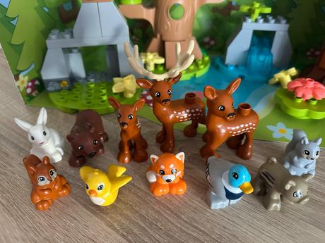 Lego duplo set 10979 divoké zvieratá európy,