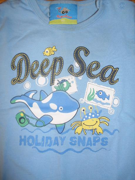 Tričko delfín, topolino,80