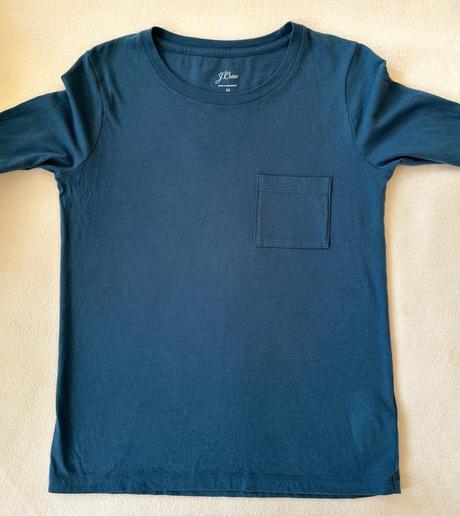 J. crew tričko s vreckom, xs