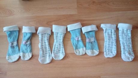 Ponožky - 4 páry, 19