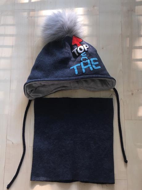 Set čiapka + nákrčník, 92