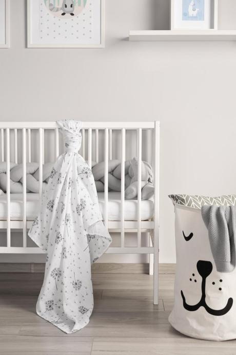 Sensillo mušelínová plienka púpava 120x120cm,