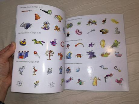 Usborne 1001 wizard things to spot stickers nsp18,