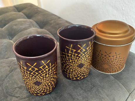 Hrnčeky a dóza na cukor, 