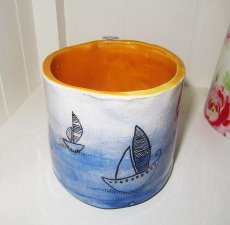 Hrnček - loďky, 