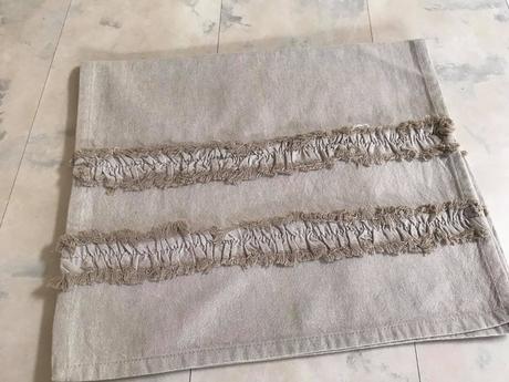 Naturálny ľanový obrus/štóla,