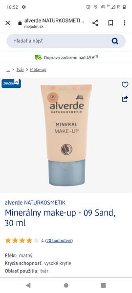 Skúsenosti s make-upom Alverde. Ste spokojné?