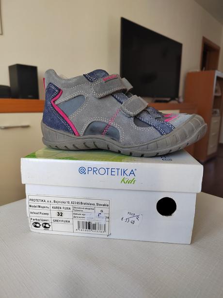 Topánky protetika - karen fuxia v.32, protetika,32