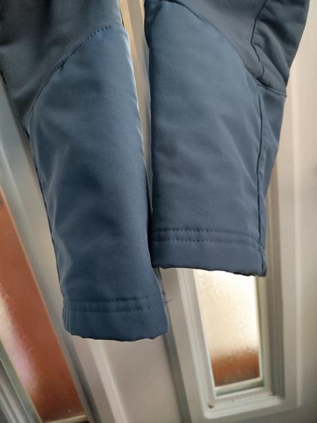 Zateplené softshellové nohavice, quechua,xs