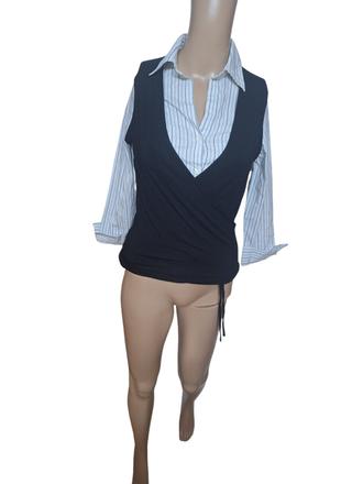 Dámska blúzka s vestičkou 2v1, new look,s