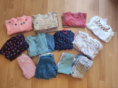 Balík vecičiek pre dievčatko 80 -86, 86–98