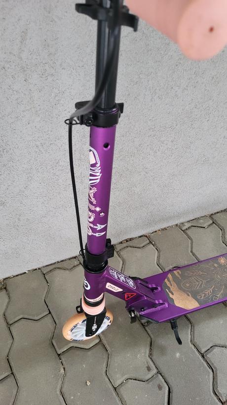 Decathlon oxela kolobežka fialová, oxelo