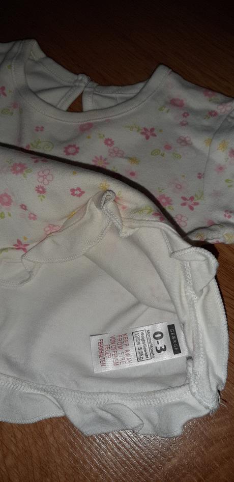 Tričká 3 ks 0-3 m., george,56