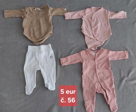 Oblečenie dievča veľkosť 56,62,68,74, 56
