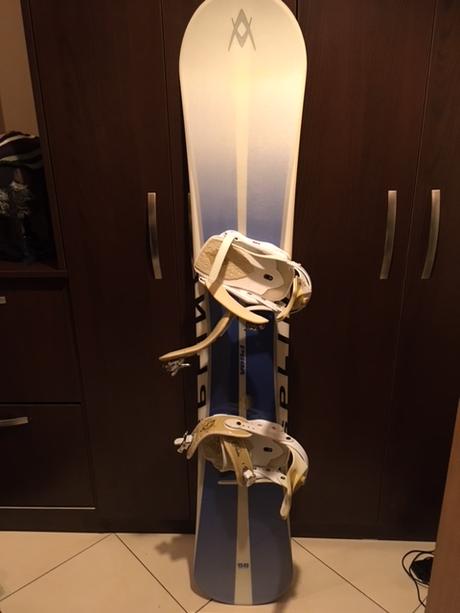 Snowboard s viazanim, 