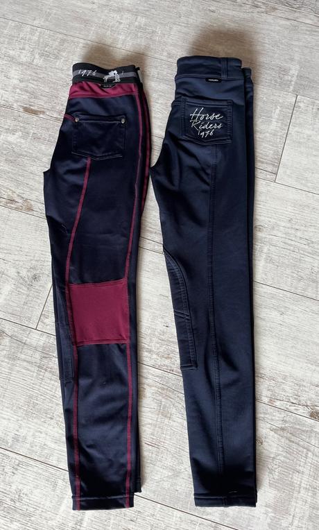 Dievčenské jazdecké oblečenie, 122–134