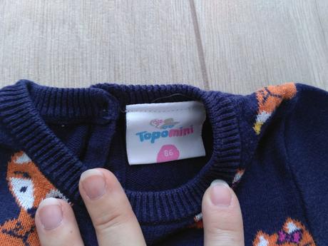 Šaty s líštičkami, topomini,86