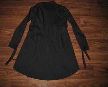 Dlhá čierna dámska košeľa, bonprix,38