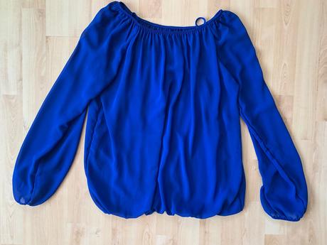 Kráľovsky modrá blúzka, m