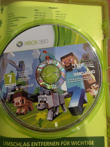 Hra minecraft pre xbox 360,