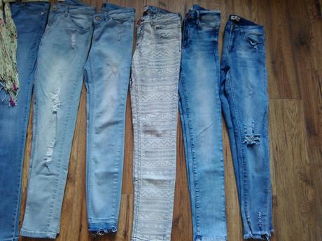 Kvalitné svetlomodré rifle, s