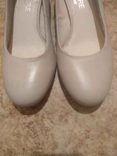 Topánky kožené nové, 36