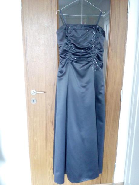 Antracitove spolocenske/plesove saty, 42