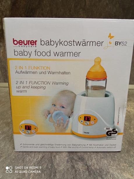 Ohrievač mlieka a príkrmov, beurer