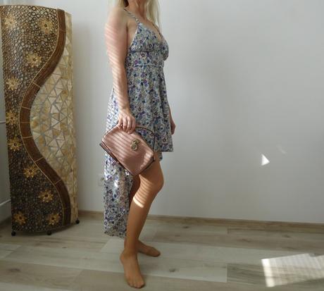 Šaty kvietočkované, s dámske letné,, s