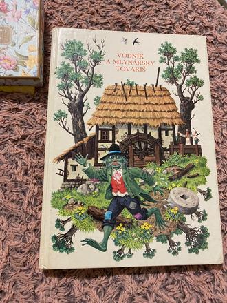 Staré retro rozprávky vodník a mlynársky tovariš,