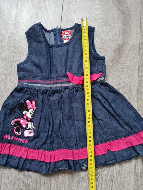 Riflove šaty minnie, disney,86